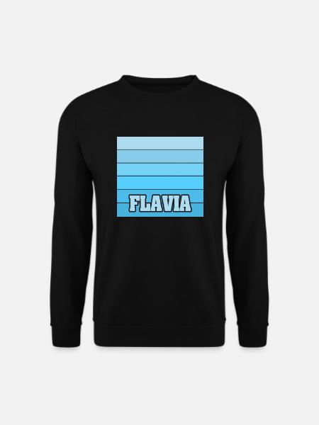 Women's name Flavia - Unisex Sweatshirt - black
