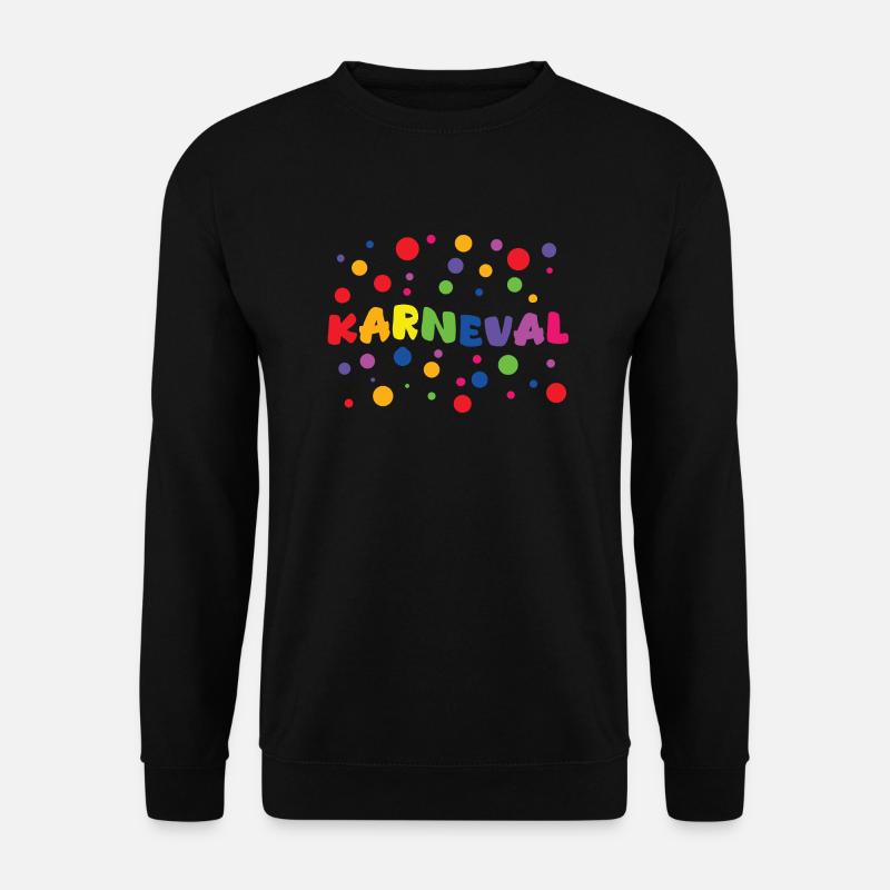 Karneval FASCHING Kostüm Fastnacht - Unisex Pullover - Schwarz