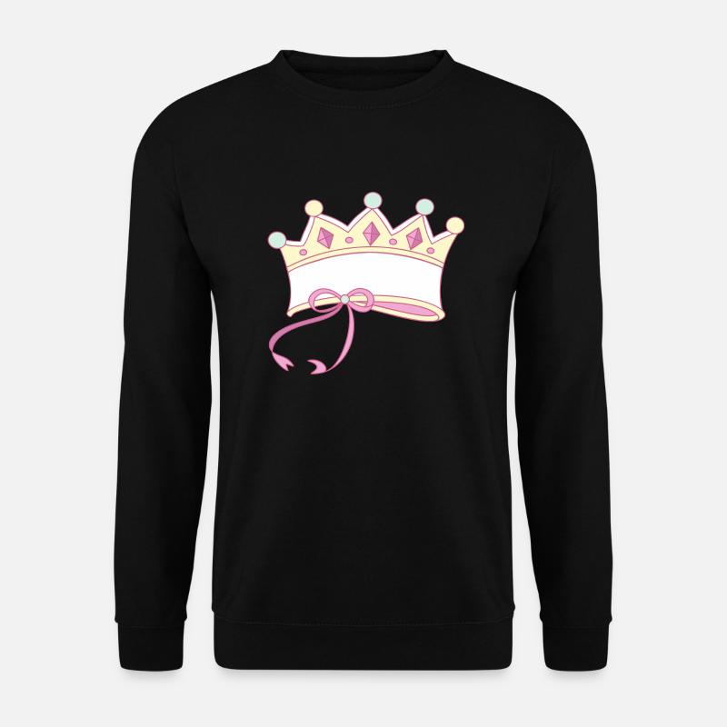 Crown writable - Unisex Sweatshirt - black