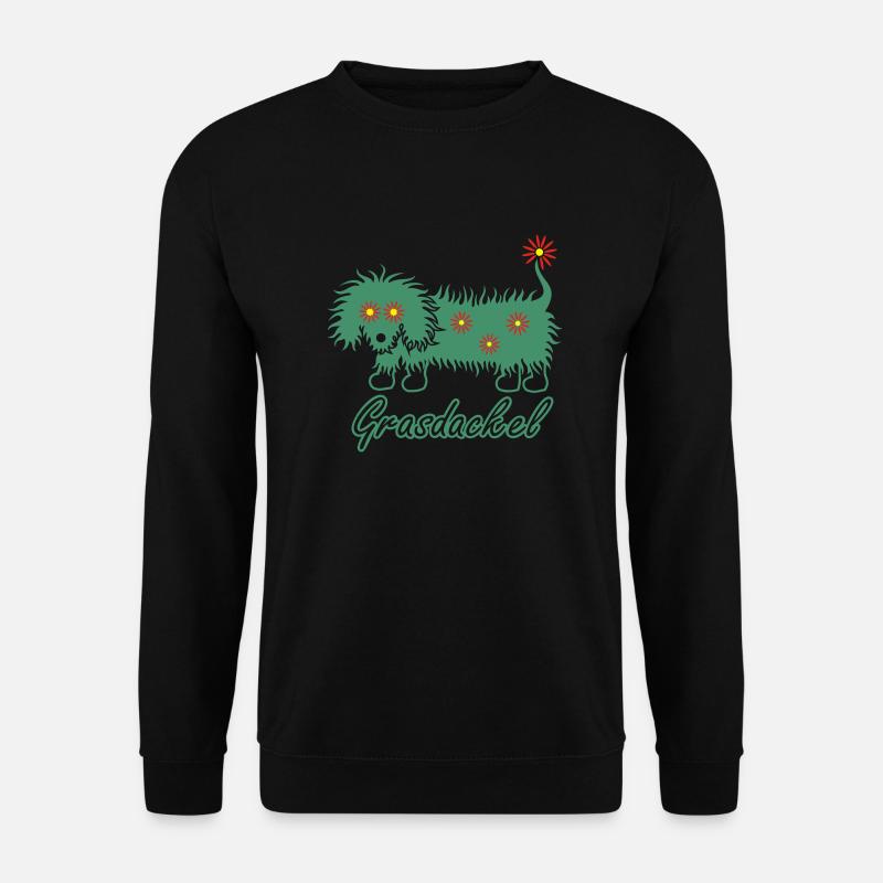 grasdackel 4 - Unisex Pullover - Schwarz