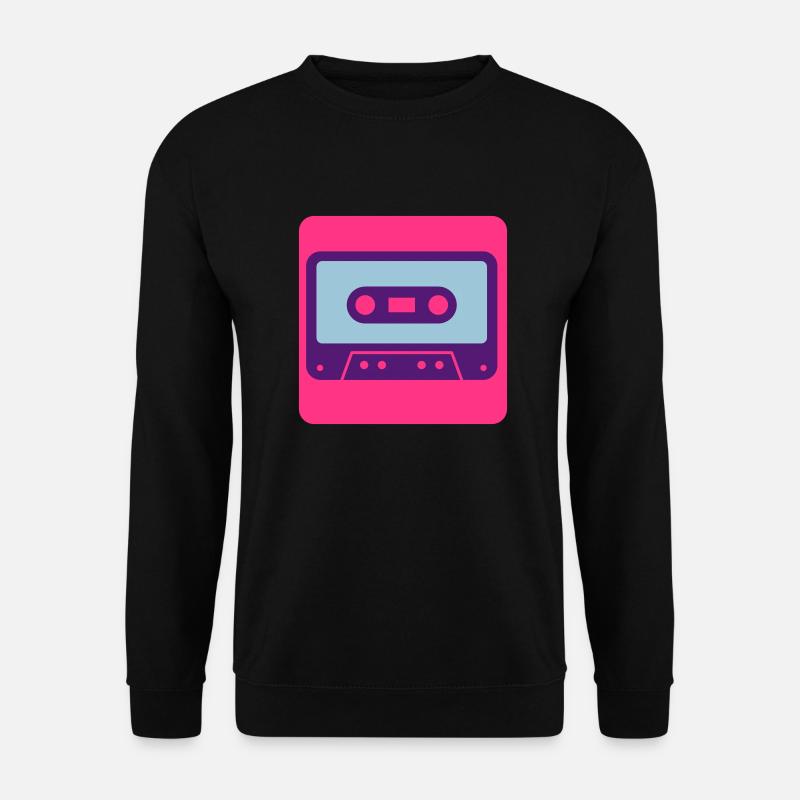 Retro cassette - Unisex Pullover - Schwarz