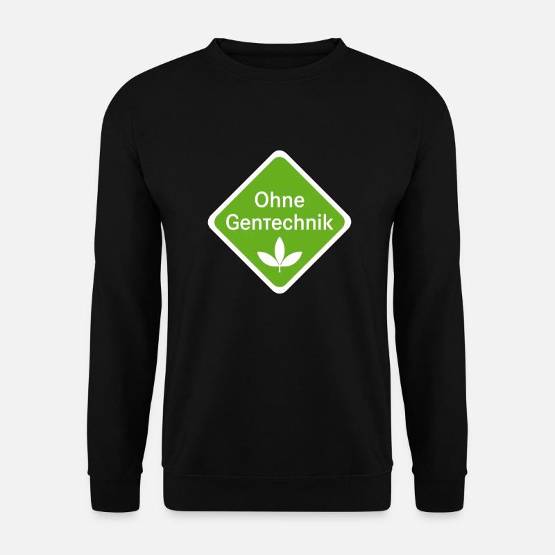 Ohne Gentechnik - Unisex Pullover - Schwarz