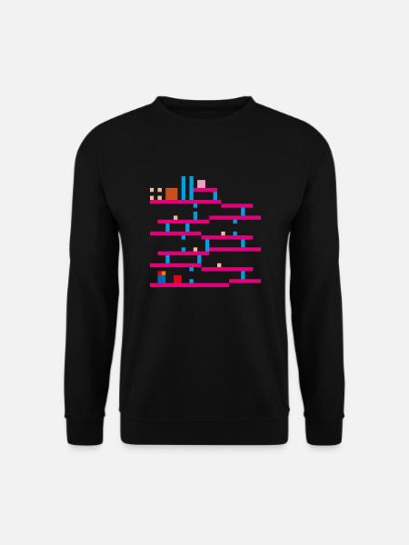 bigPixel3 - Unisex Pullover - Schwarz