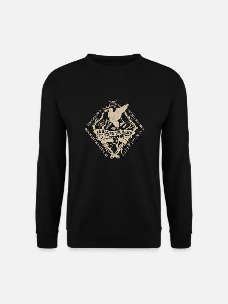 la regina light - Felpa unisex - nero