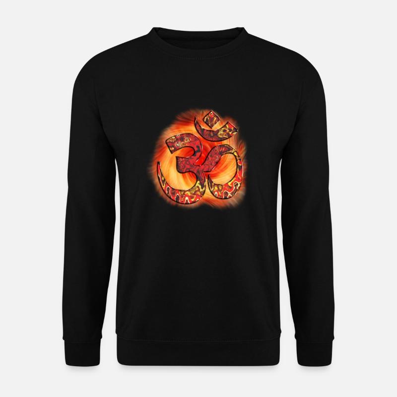 om - Unisex Pullover - Schwarz