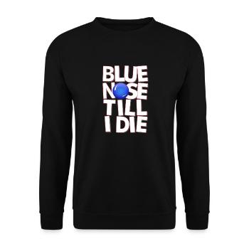 bluenose - Unisex Sweatshirt - black - Front - Alina (178cm) & Michal (187cm)