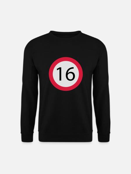 16 - Unisex Sweatshirt - black