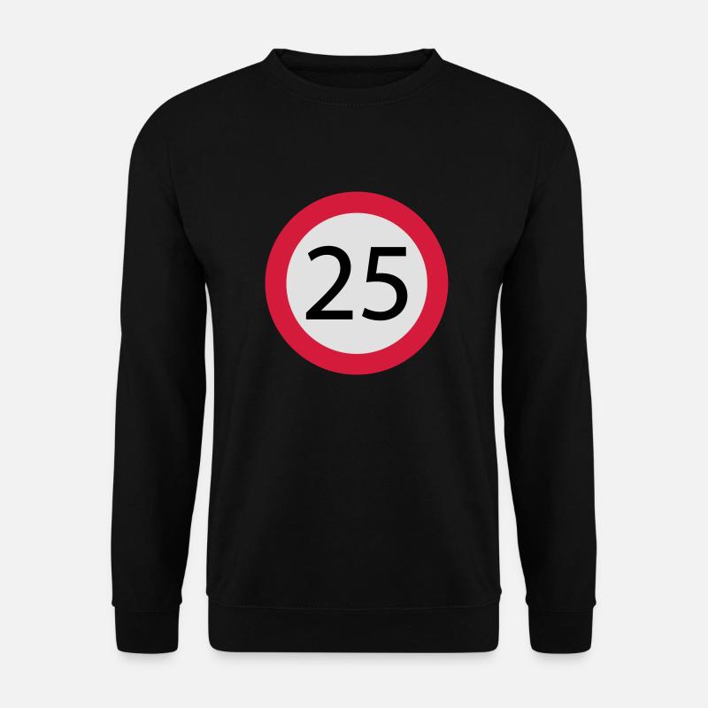 25 - Unisex Pullover - Schwarz