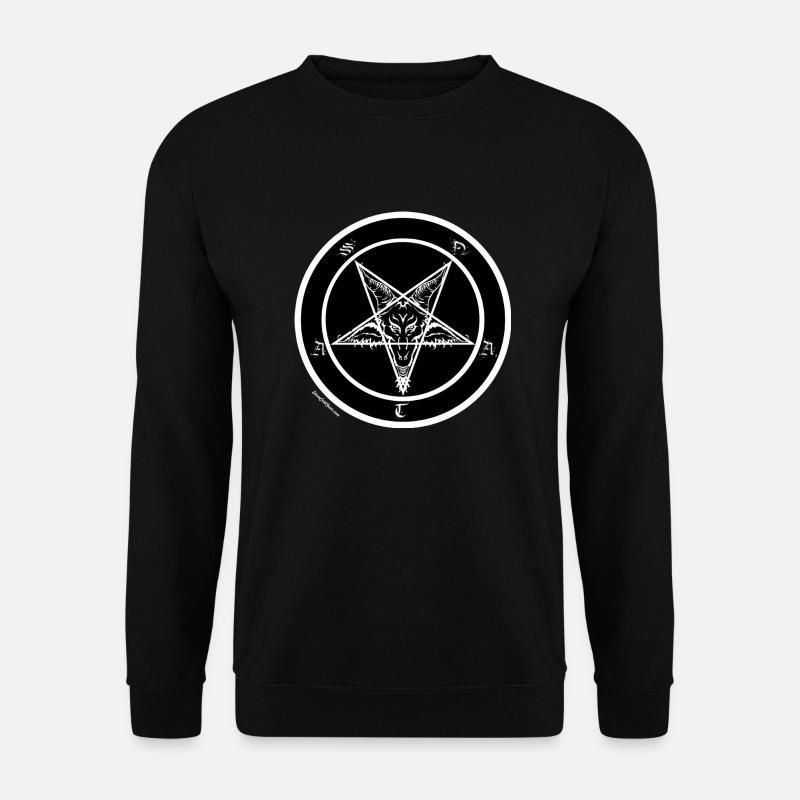 Sigil of Baphomet Satan - Unisex Pullover - Schwarz