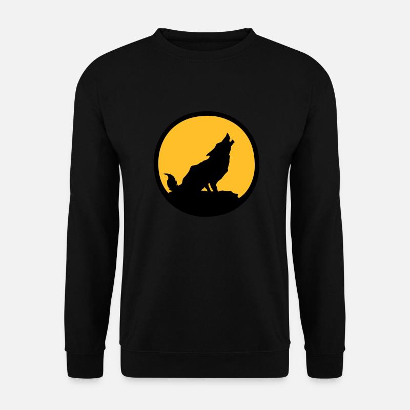 loup - Unisex Pullover - Schwarz