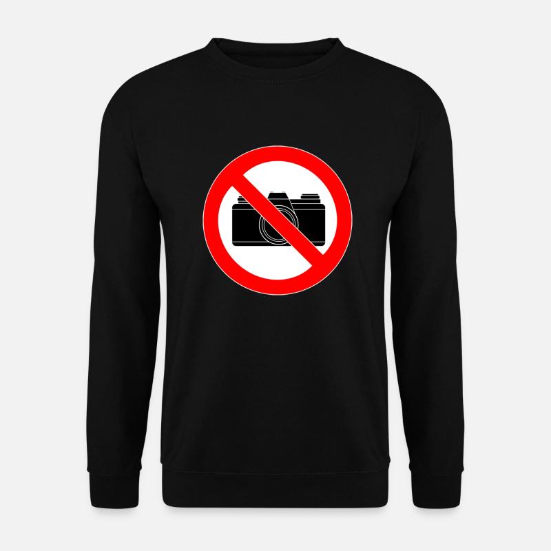 NO PHOTOS - Unisex Pullover - Schwarz