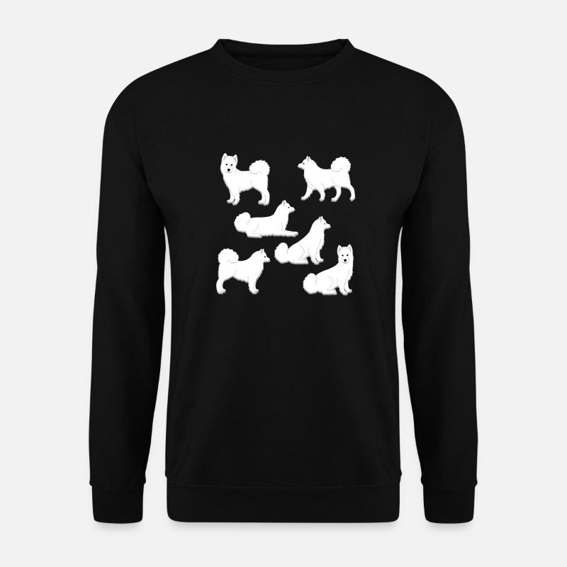 Samojede Auswahl - Unisex Pullover - Schwarz