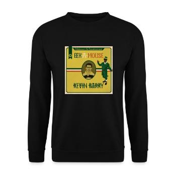 Eek a Mouse Kevin Barry - Unisex Sweatshirt - black - Front - Alina (178cm) & Michal (187cm)