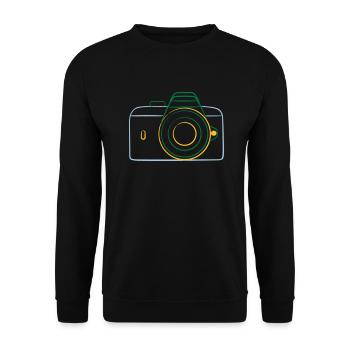 Camera de - Unisex Pullover - Schwarz - Vorne - Alina (178cm) & Michal (187cm)