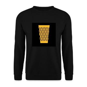 Mein Frankfurt Bembeltown - Unisex Pullover - Schwarz - Vorne - Alina (178cm) & Michal (187cm)