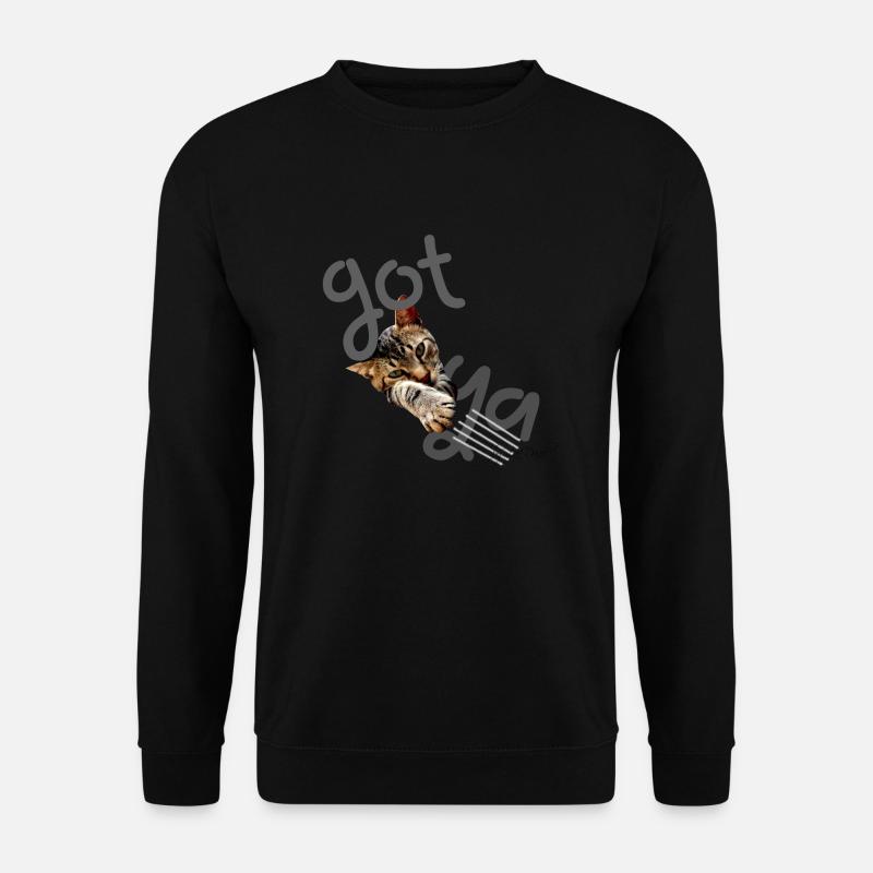 cat - Unisex Sweatshirt - black