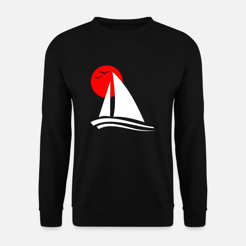 Sailing Black - Unisex Sweatshirt - black