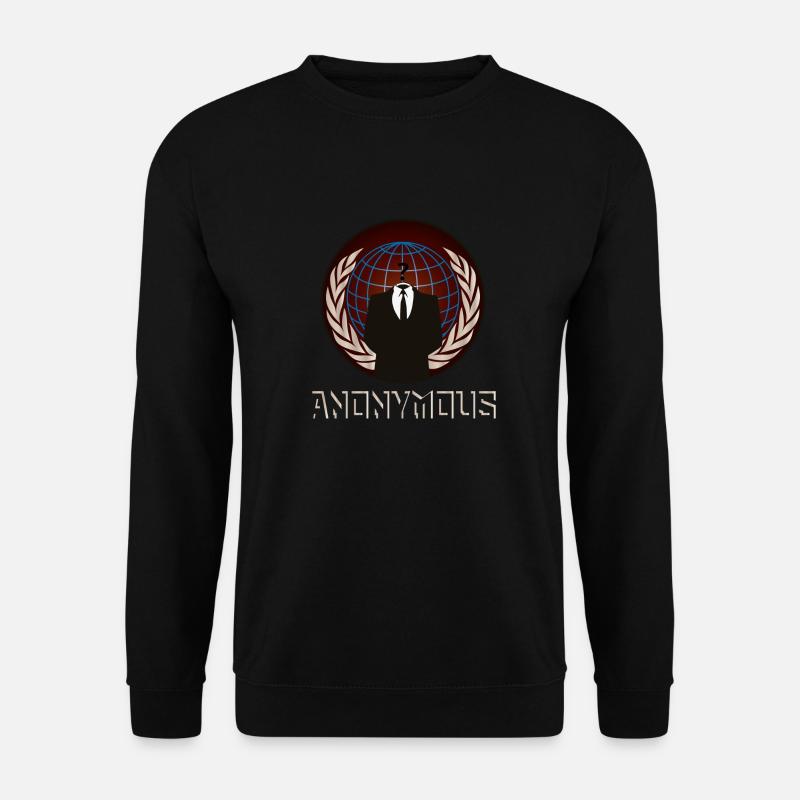 Anonymous - Unisex Sweatshirt - black