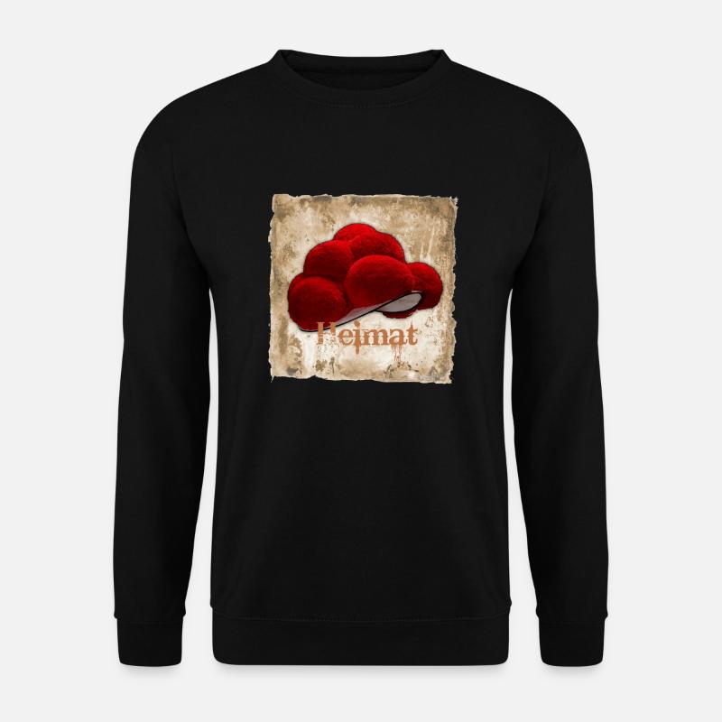Heimat Schwarzwaldhut - Unisex Pullover - Schwarz