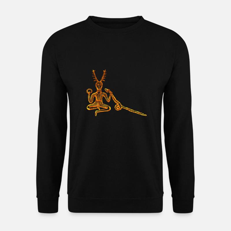 Cernunnos (4 utilisation sur dark) - Sweat-shirt Unisexe - noir