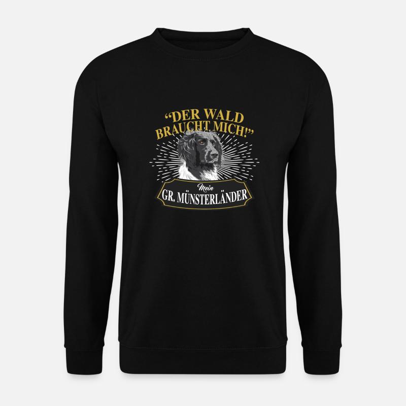 GROßER MÜNSTERLÄNDER - Unisex Pullover - Schwarz