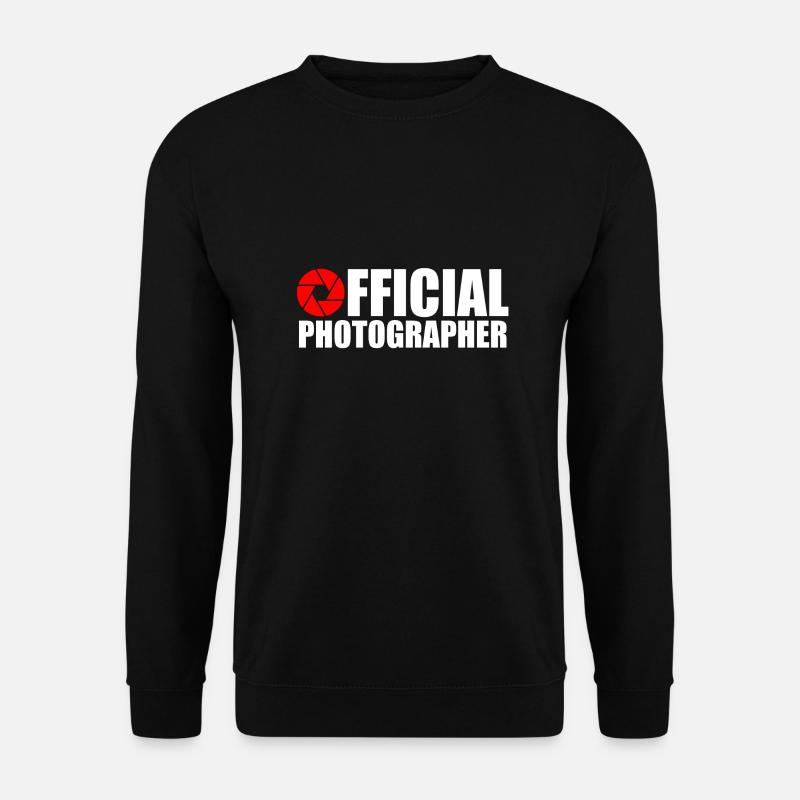 Offizieller Fotograf - Unisex Pullover - Schwarz