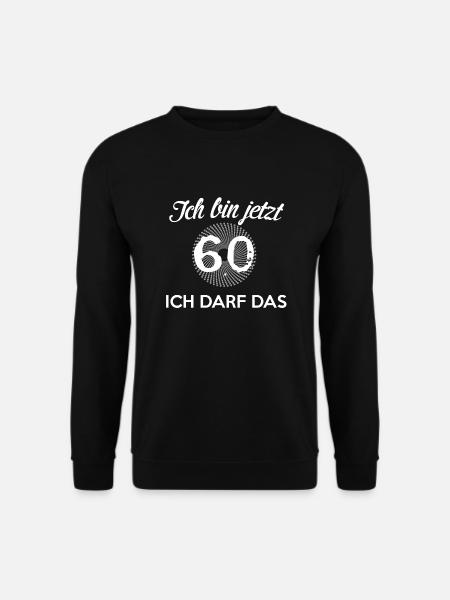 60. Geburtstag - Unisex Pullover - Schwarz
