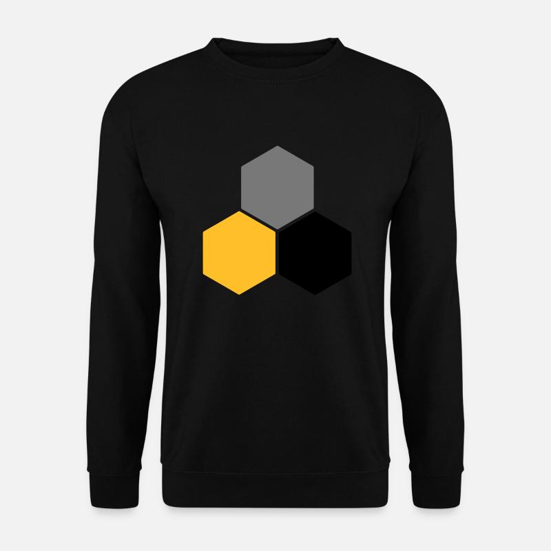 Wabe 5 - Unisex Pullover - Schwarz