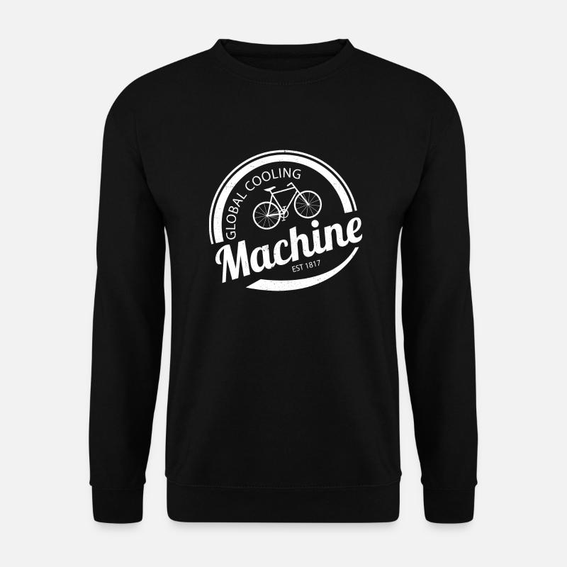 Global Cooling Machine - Unisex Sweatshirt - black