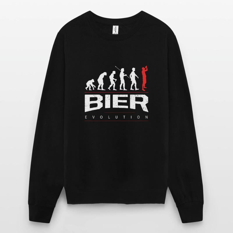 Die Bier Evolution Unisex Pullover