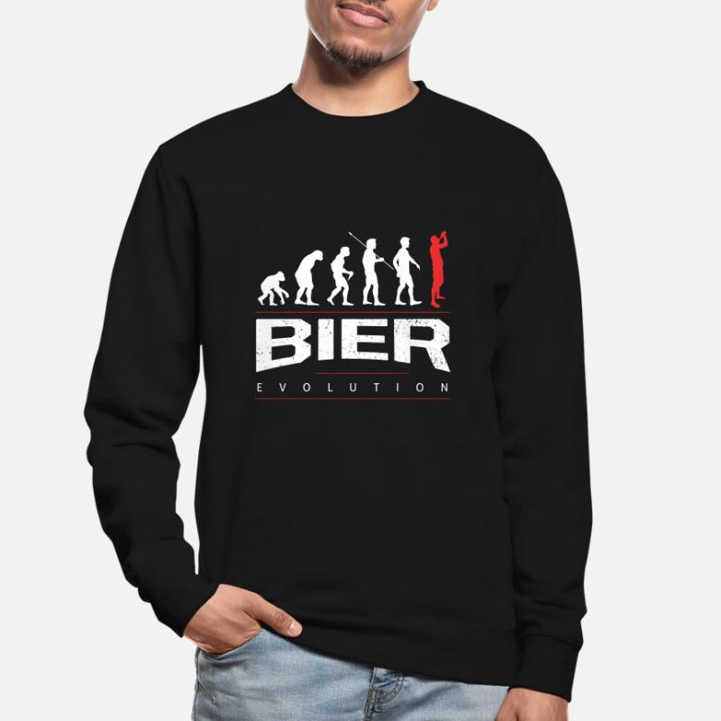 Die Bier Evolution Unisex Pullover
