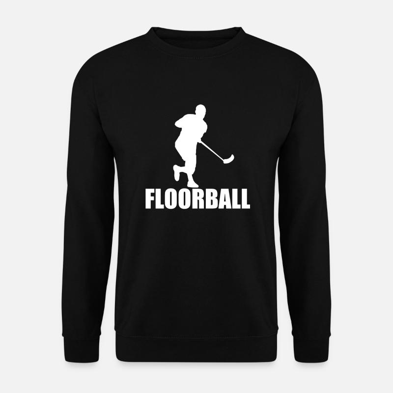 Floorball - Unisex Pullover - Schwarz