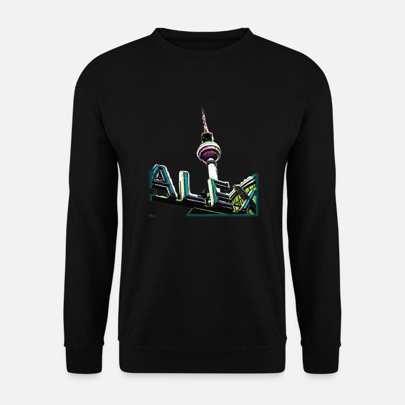 Alex Cyan - Unisex Pullover - Schwarz