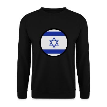 Sous le signe d Israël - Sweat-shirt Unisexe - noir - Devant - Alina (178cm) & Michal (187cm)