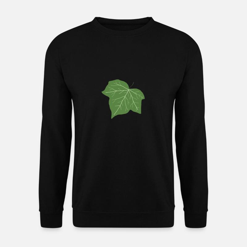 Efeu - Unisex Pullover - Schwarz