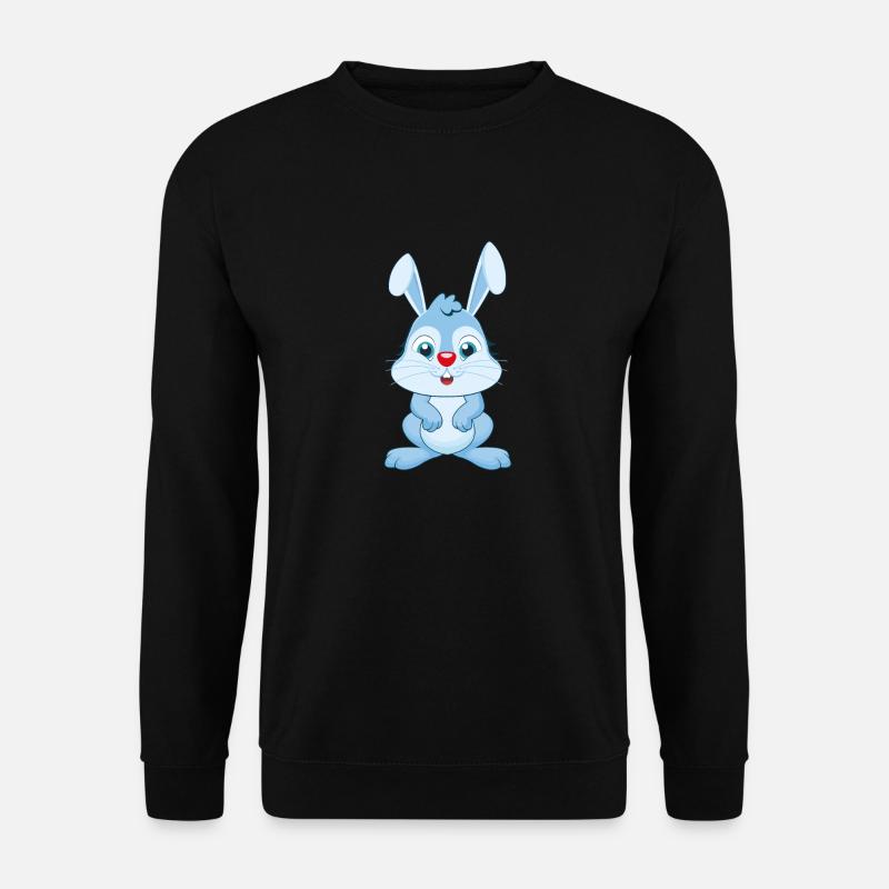 Süsser Hase - Unisex Pullover - Schwarz