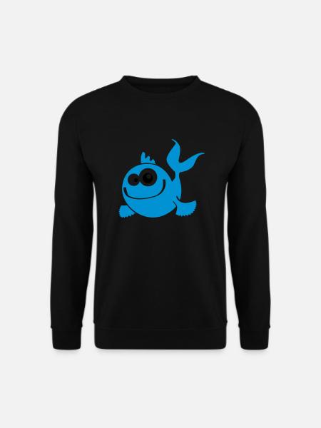 fish - Unisex Sweatshirt - black