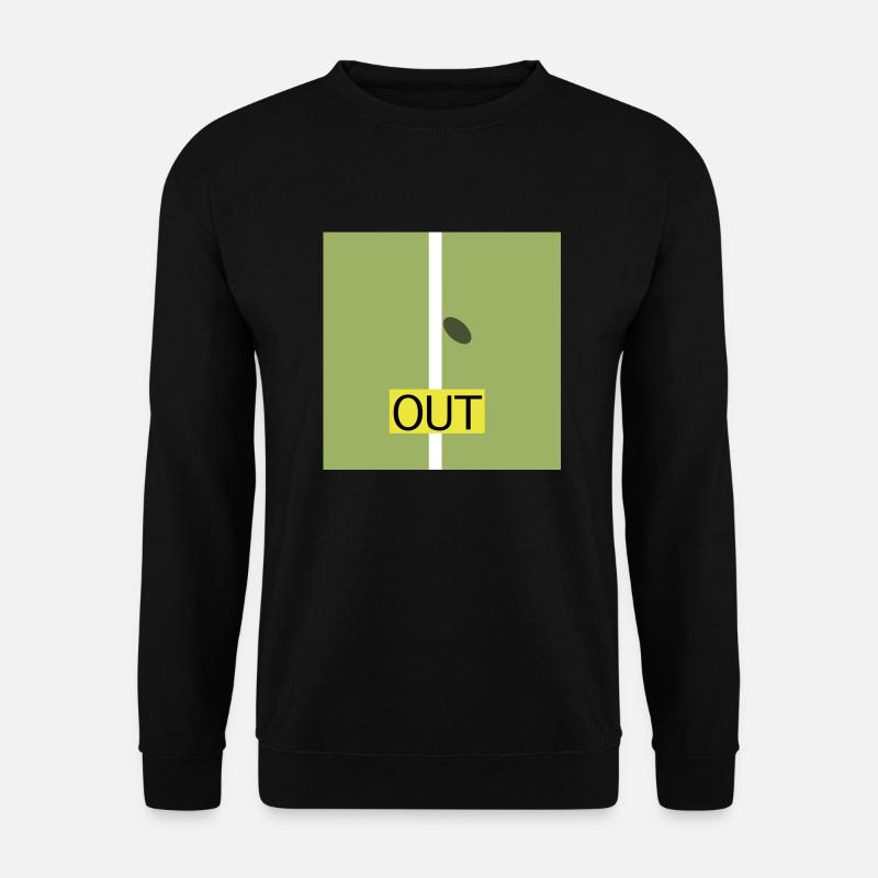 out - Unisex Pullover - Schwarz
