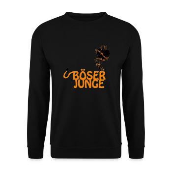 wicked young - Unisex Sweatshirt - black - Front - Alina (178cm) & Michal (187cm)