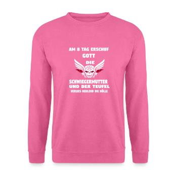 Schwiegermutte - Unisex Pullover - Pink - Vorne