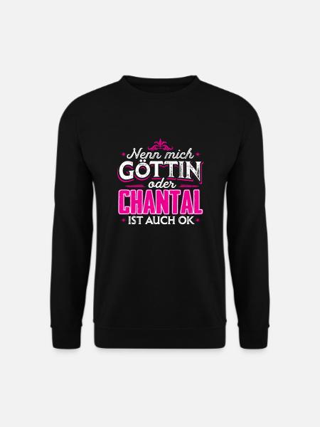 CHANTAL - Göttin - Unisex Pullover - Schwarz