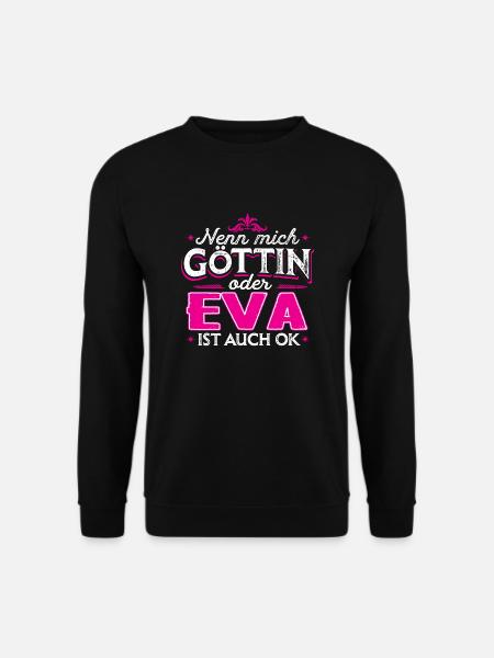 EVA - Göttin - Unisex Pullover - Schwarz
