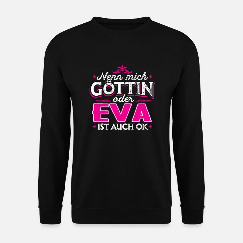 EVA - Göttin - Unisex Pullover - Schwarz