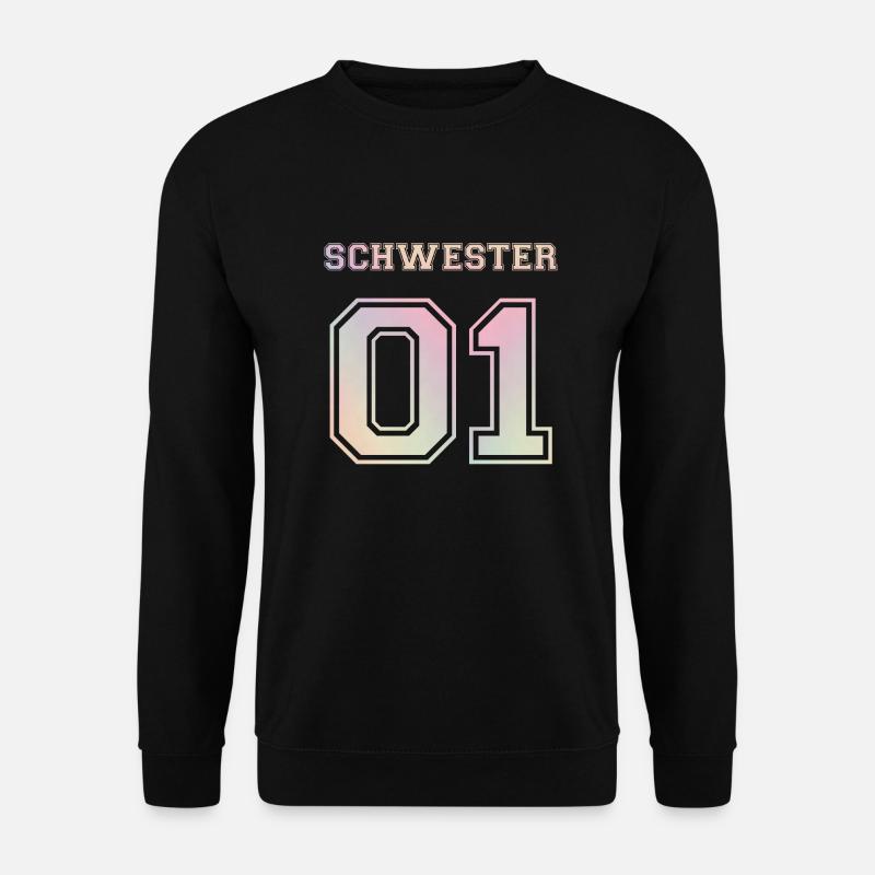 Schwester 01 holo #2 - Unisex Pullover - Schwarz
