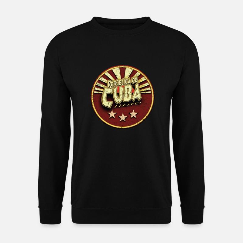 Republica De Cuba Libre (oldstyle) - Unisex Pullover - Schwarz