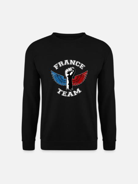 Team france design - Unisex Sweatshirt - black