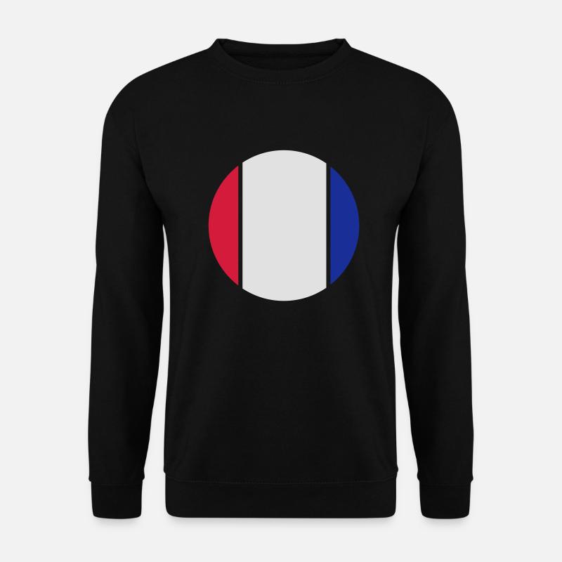 frankreich_rund_50 - Sweat-shirt Unisexe - noir