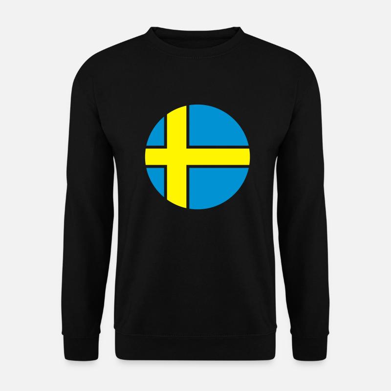 schweden_rund_50 - Unisex Pullover - Schwarz