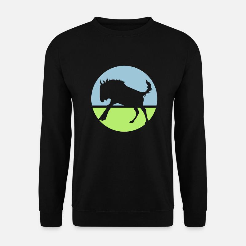 Gnu - Sweat-shirt Unisexe - noir