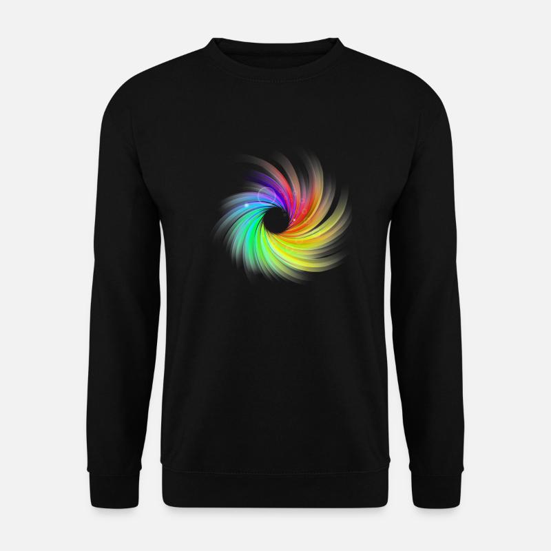 Swirl - Unisex Pullover - Schwarz